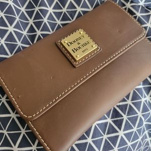 Brown Dooney and Burke wallet
